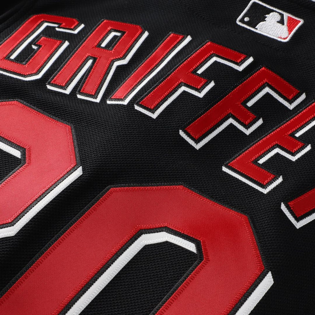 Cincinnati Reds Mitchell & Ness Black Authentic MLB Jersey