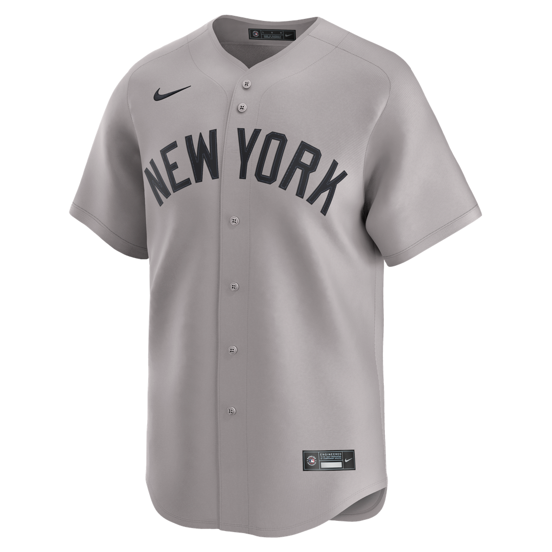 New York Yankees Nike Gray Authentic MLB Jersey