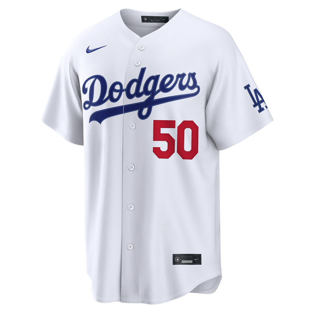 Los Angeles Dodgers Nike White Authentic MLB Jersey