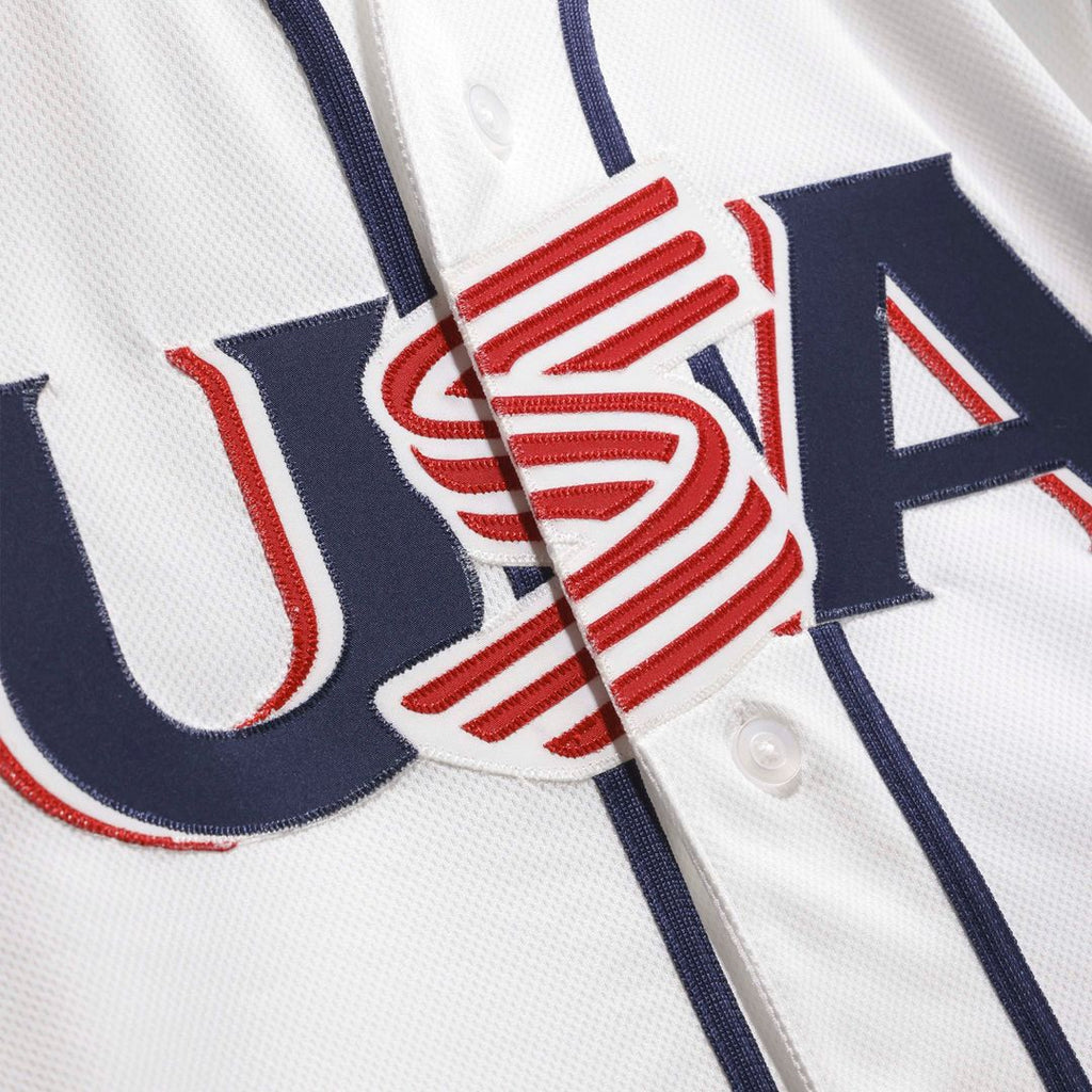 USA Baseball Nike White Authentic MLB Jersey