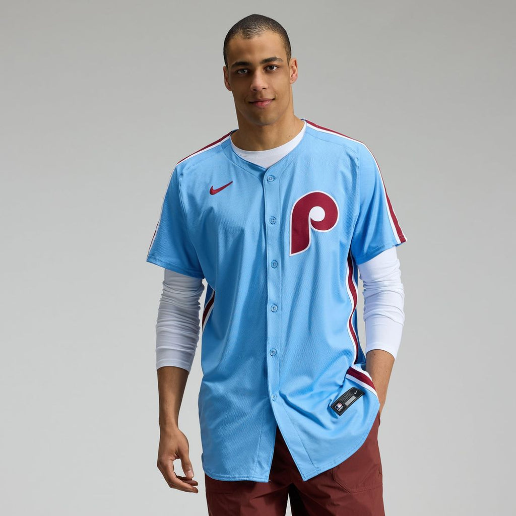 Philadelphia Phillies Nike Blue Authentic MLB Jersey