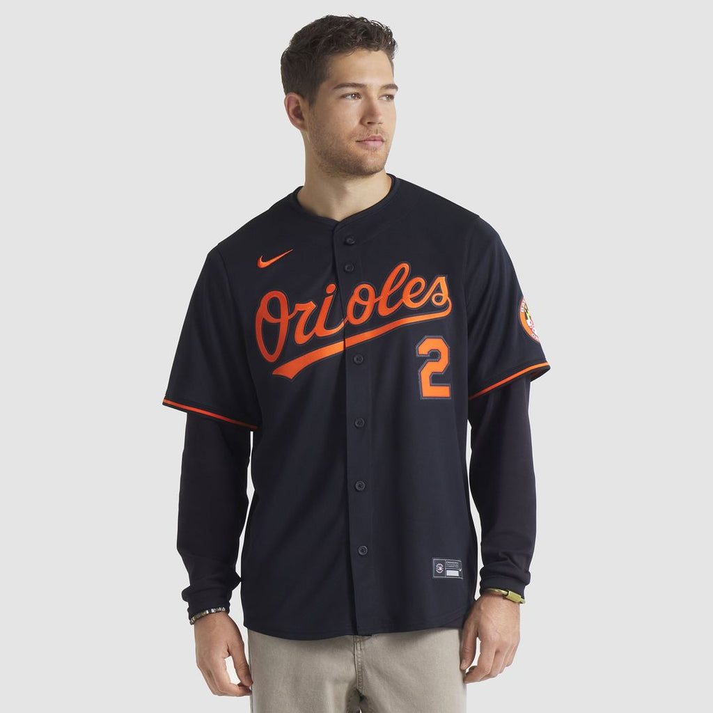 Baltimore Orioles Nike Black Authentic MLB Jersey