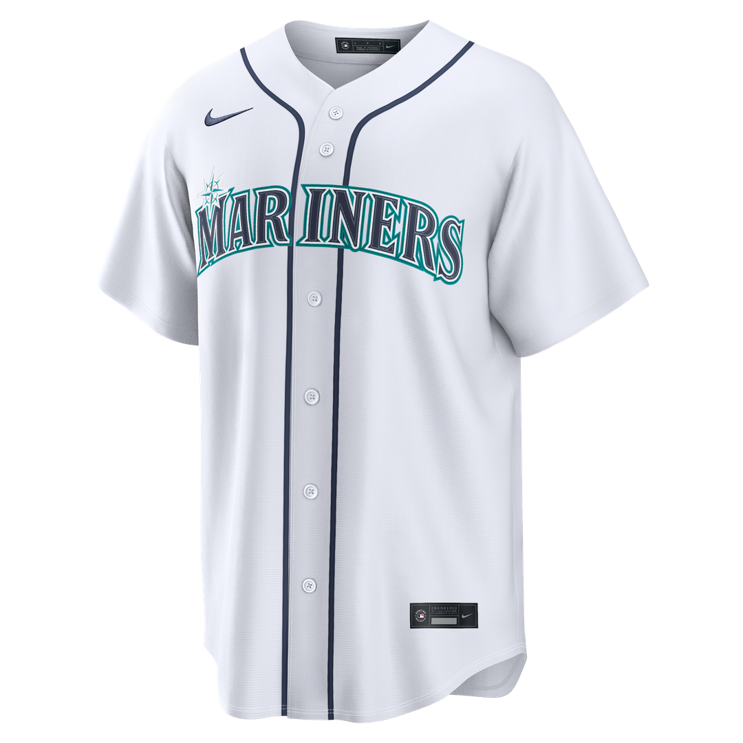 Seattle Mariners Nike White Replica MLB Jersey