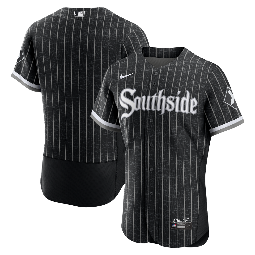 Chicago White Sox Nike White Authentic MLB baseball jersey