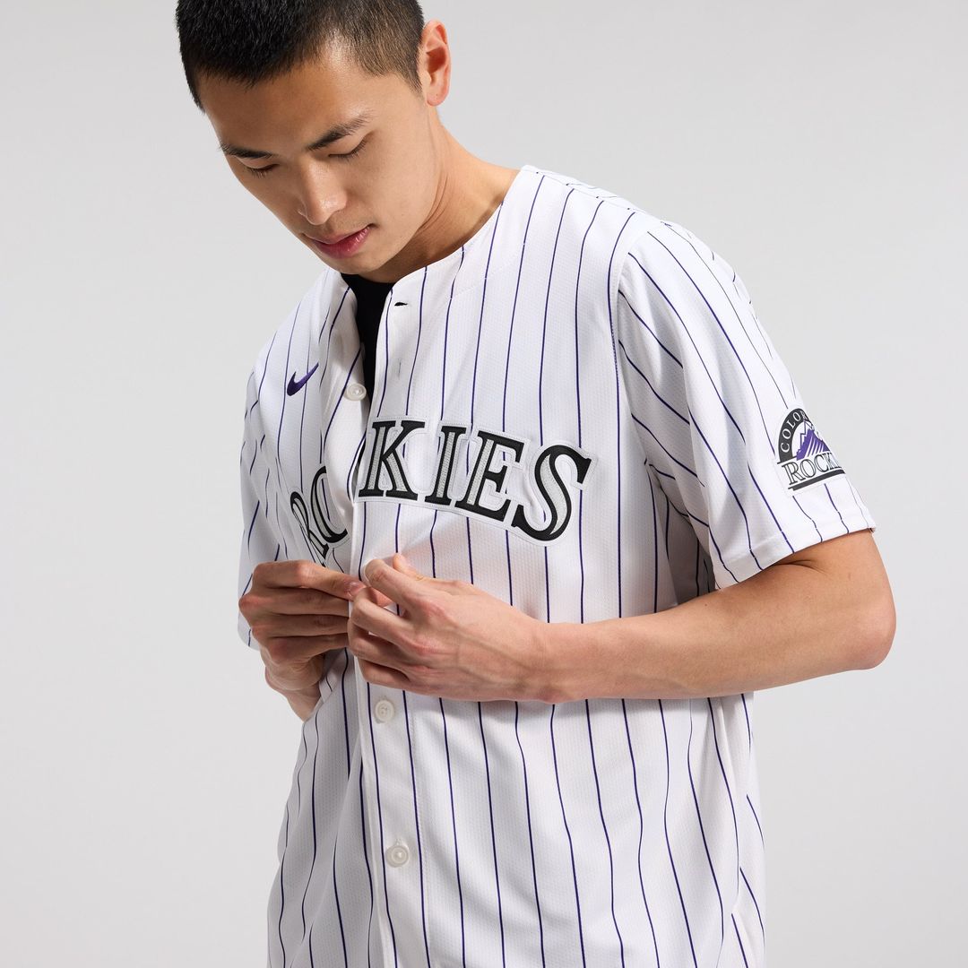 Colorado Rockies Nike White Authentic MLB Jersey