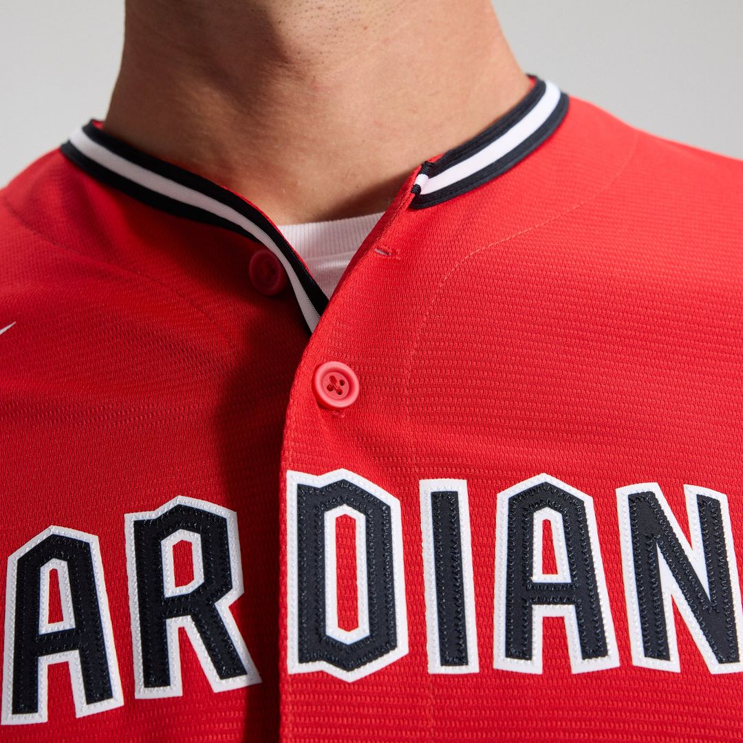 Cleveland Guardians Nike Red Replica MLB Jersey