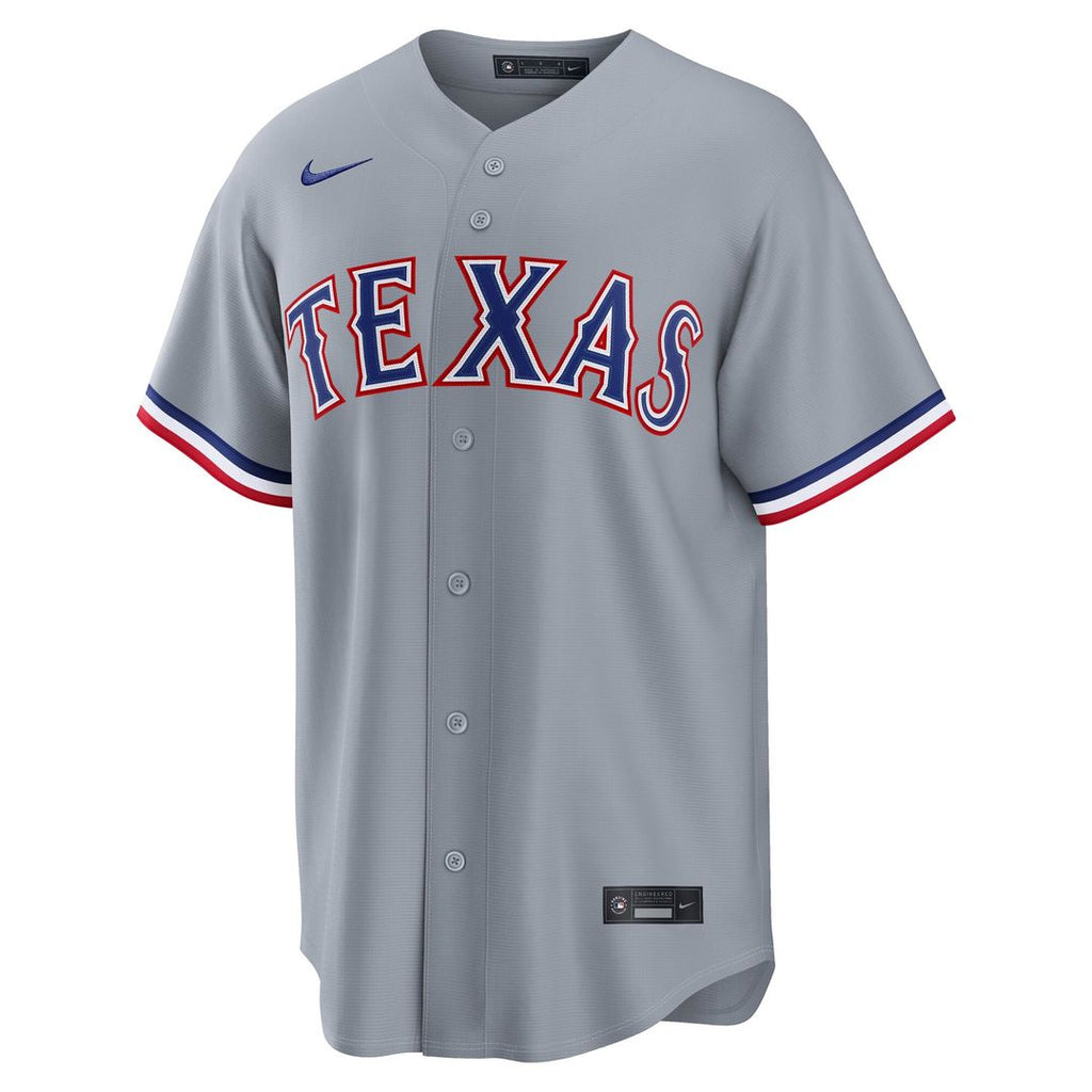 Texas Rangers Nike Gray Replica MLB Jersey