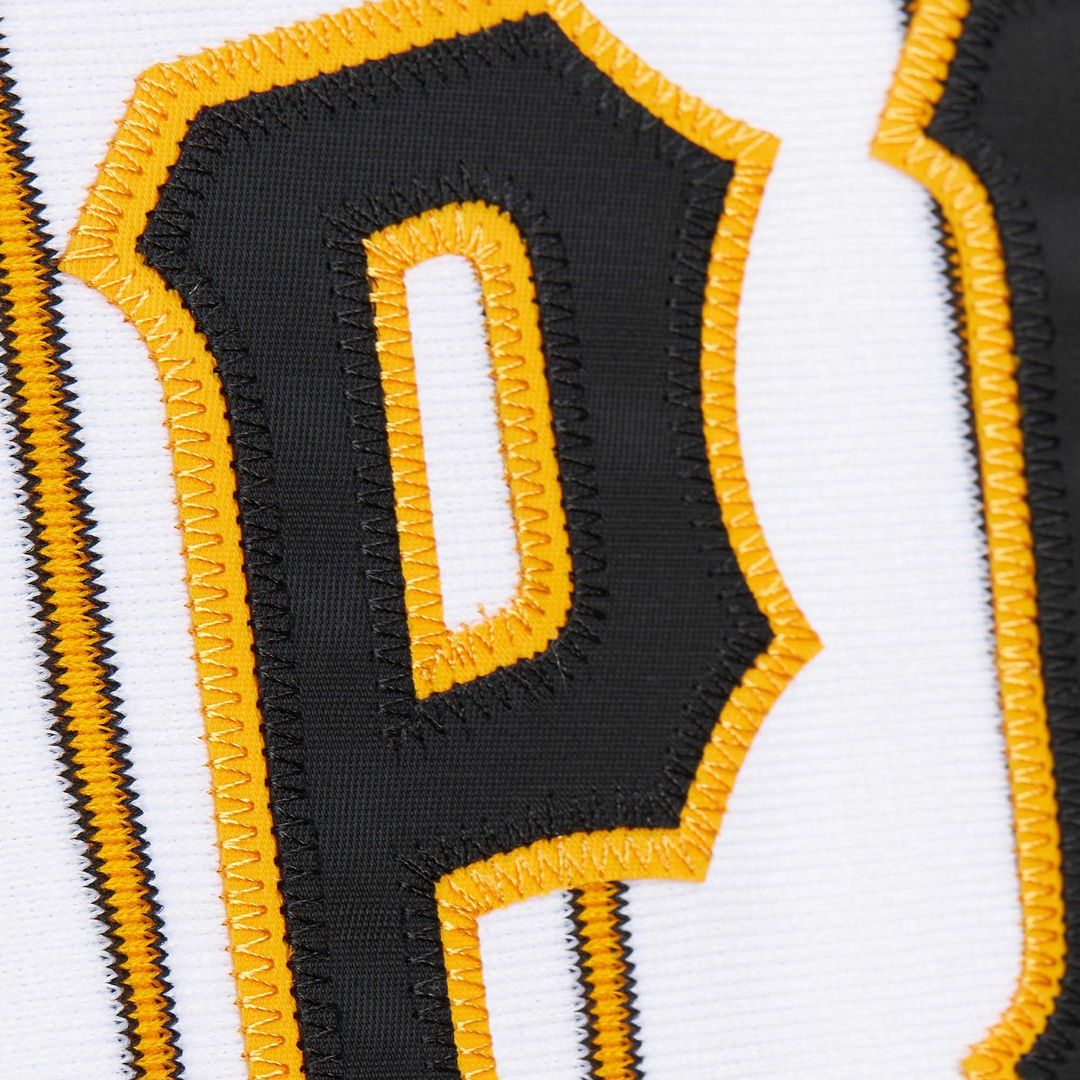 Pittsburgh Pirates Mitchell & Ness White Authentic MLB Jersey