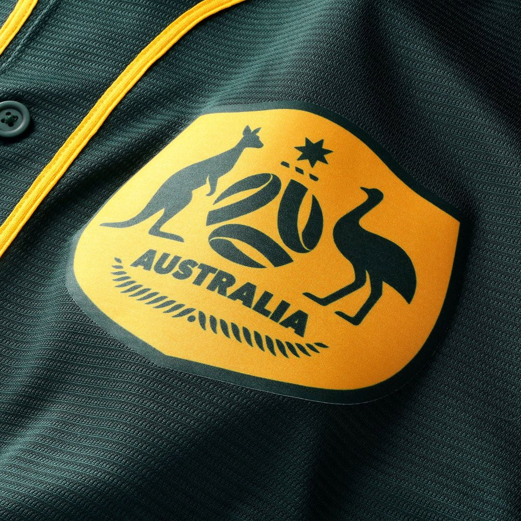 Australia National Team Nike Green Replica MLB Jersey