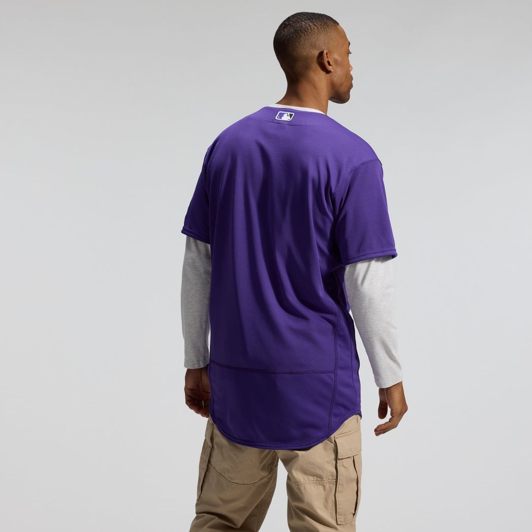 Colorado Rockies Nike Purple Authentic MLB Jersey