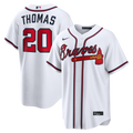 Atlanta Braves Nike White Replica MLB baseball jersey