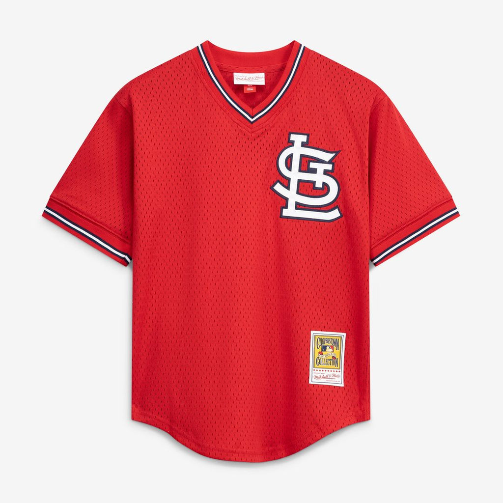 St. Louis Cardinals Mitchell & Ness Navy Authentic MLB Jersey