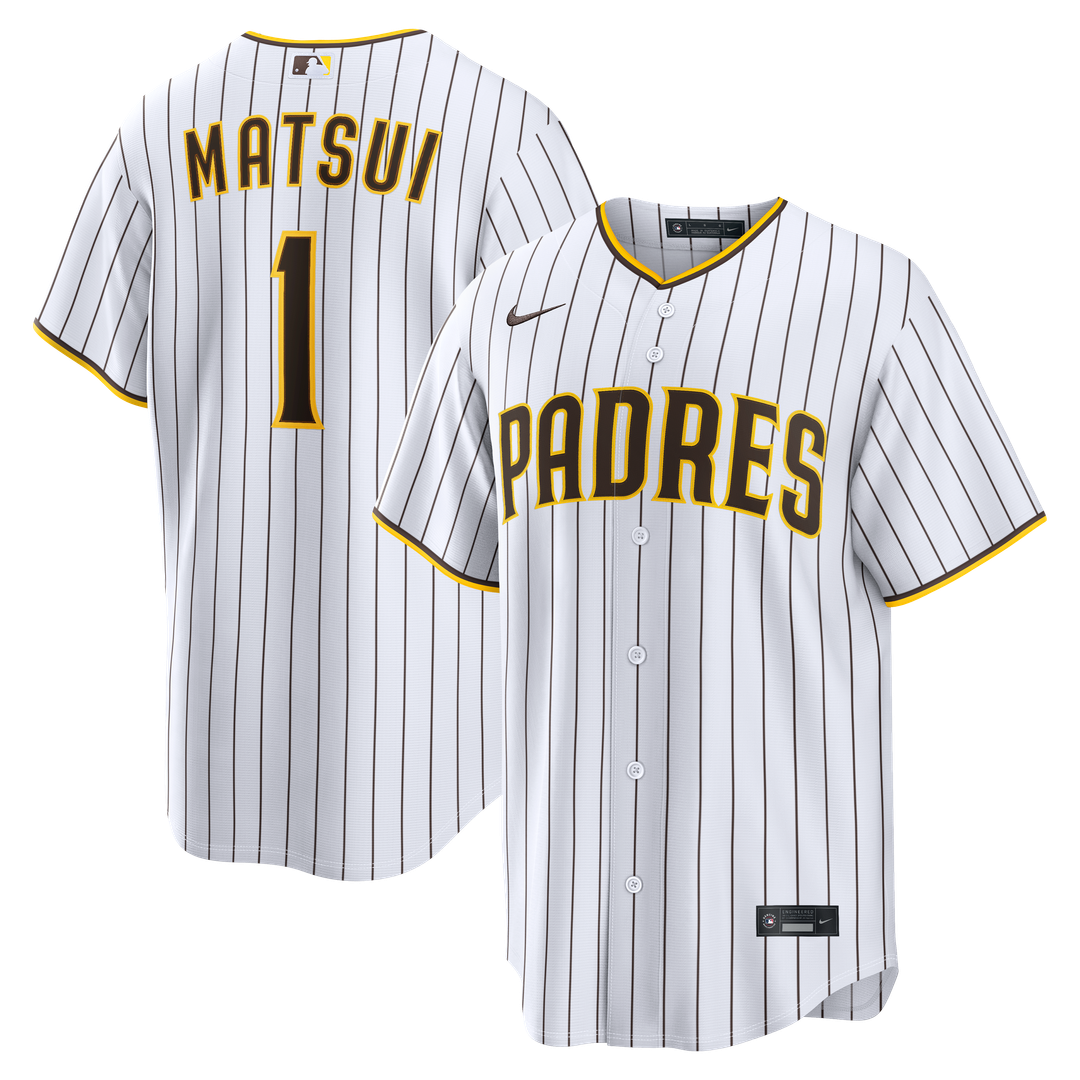San Diego Padres Nike White Replica MLB baseball jersey