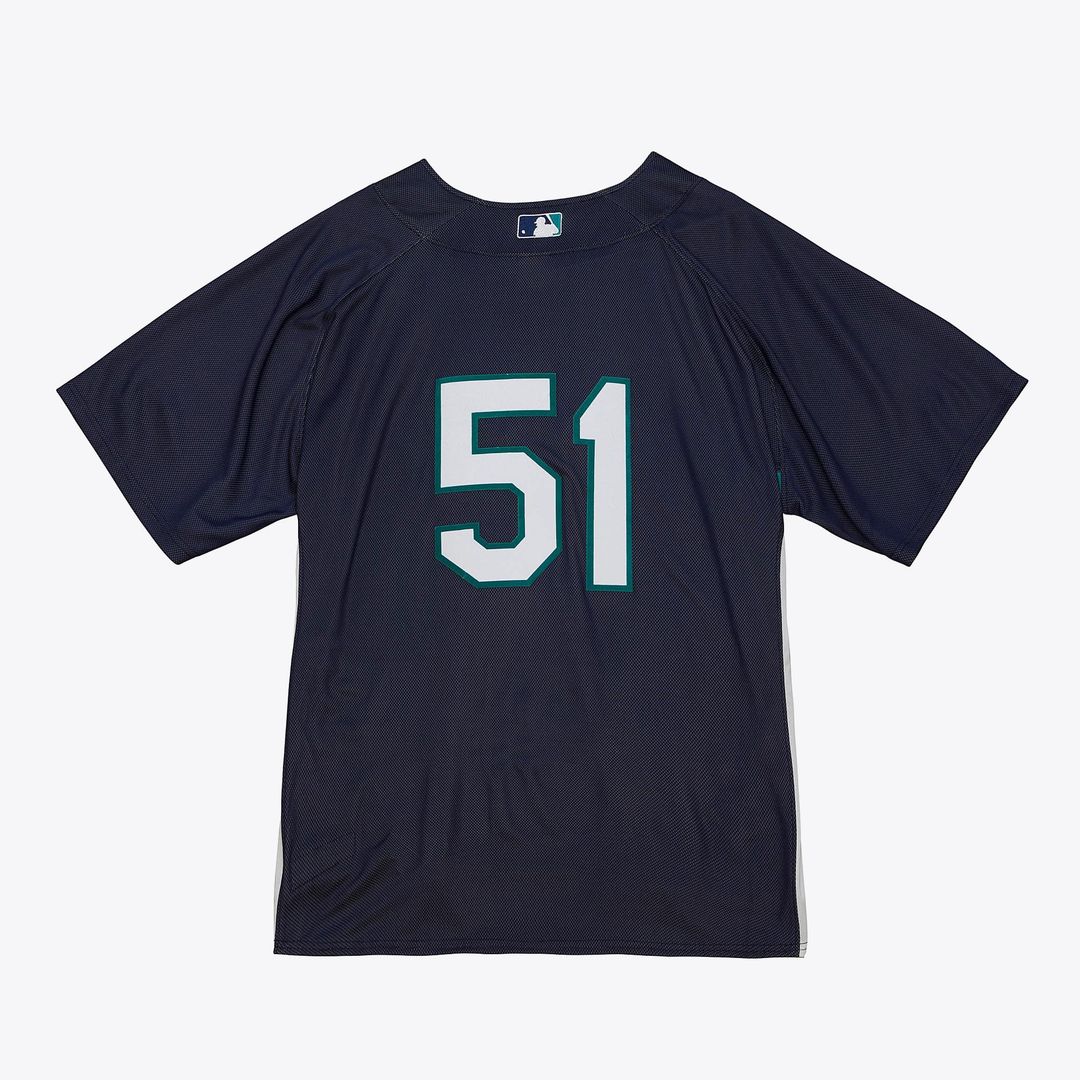 Seattle Mariners Mitchell & Ness Navy Authentic MLB Jersey