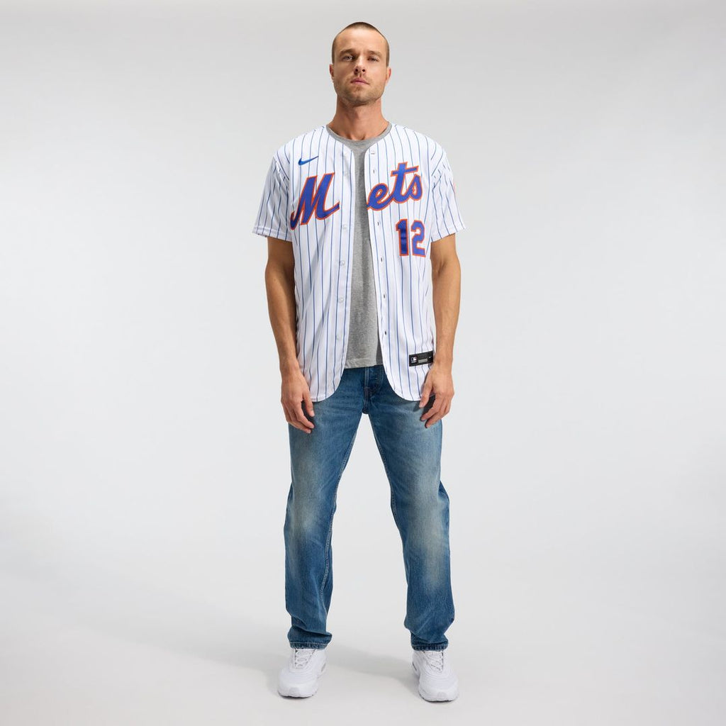 New York Mets Nike White Authentic MLB Jersey