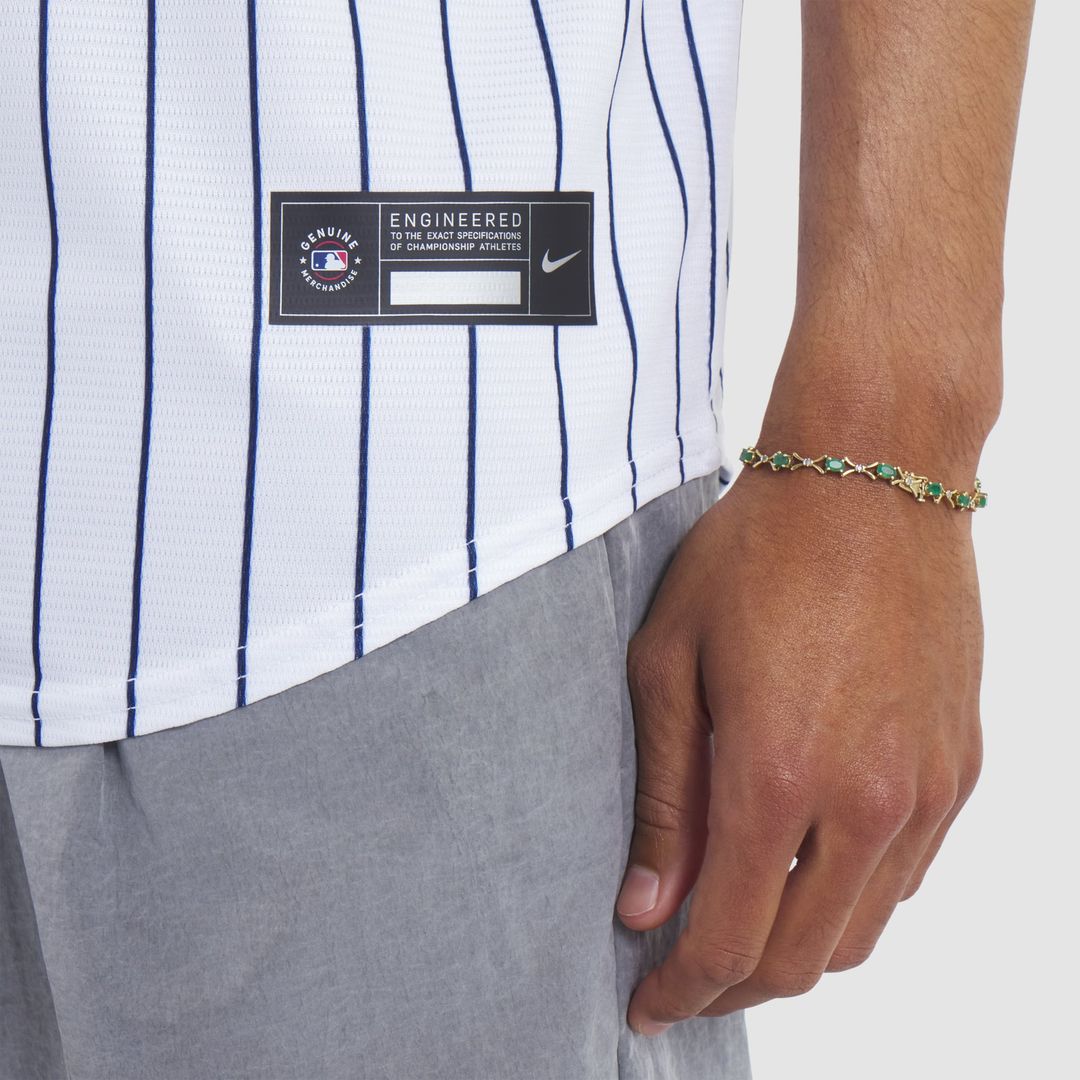 New York Yankees Nike White Replica MLB Jersey