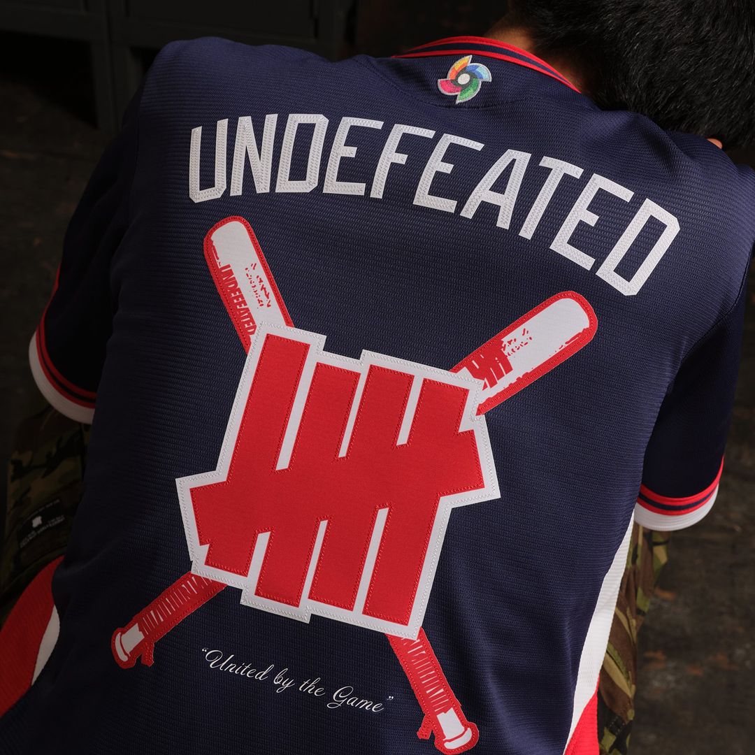 USA Baseball Nike x Undefeated Navy MLB Jersey