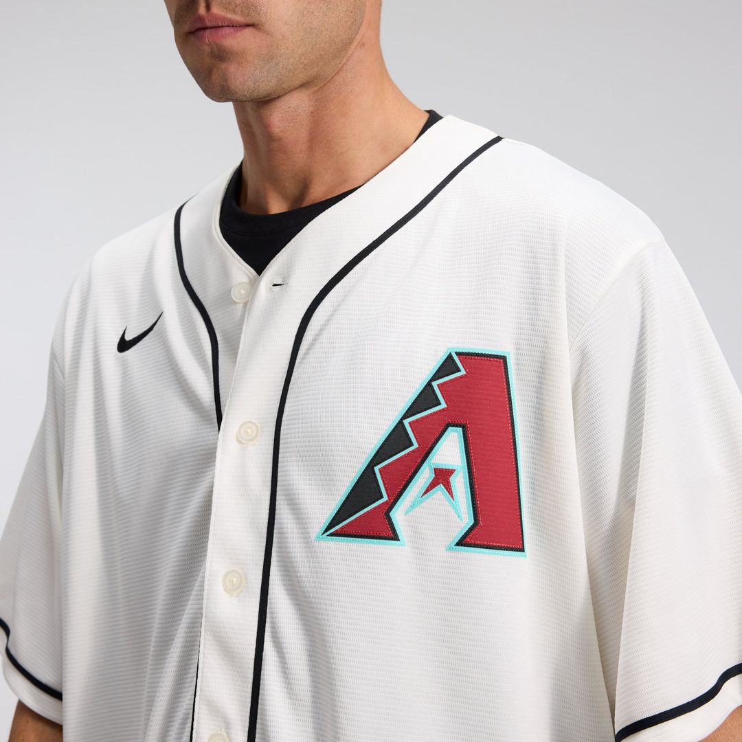 Arizona Diamondbacks Nike Cream Replica MLB Jersey