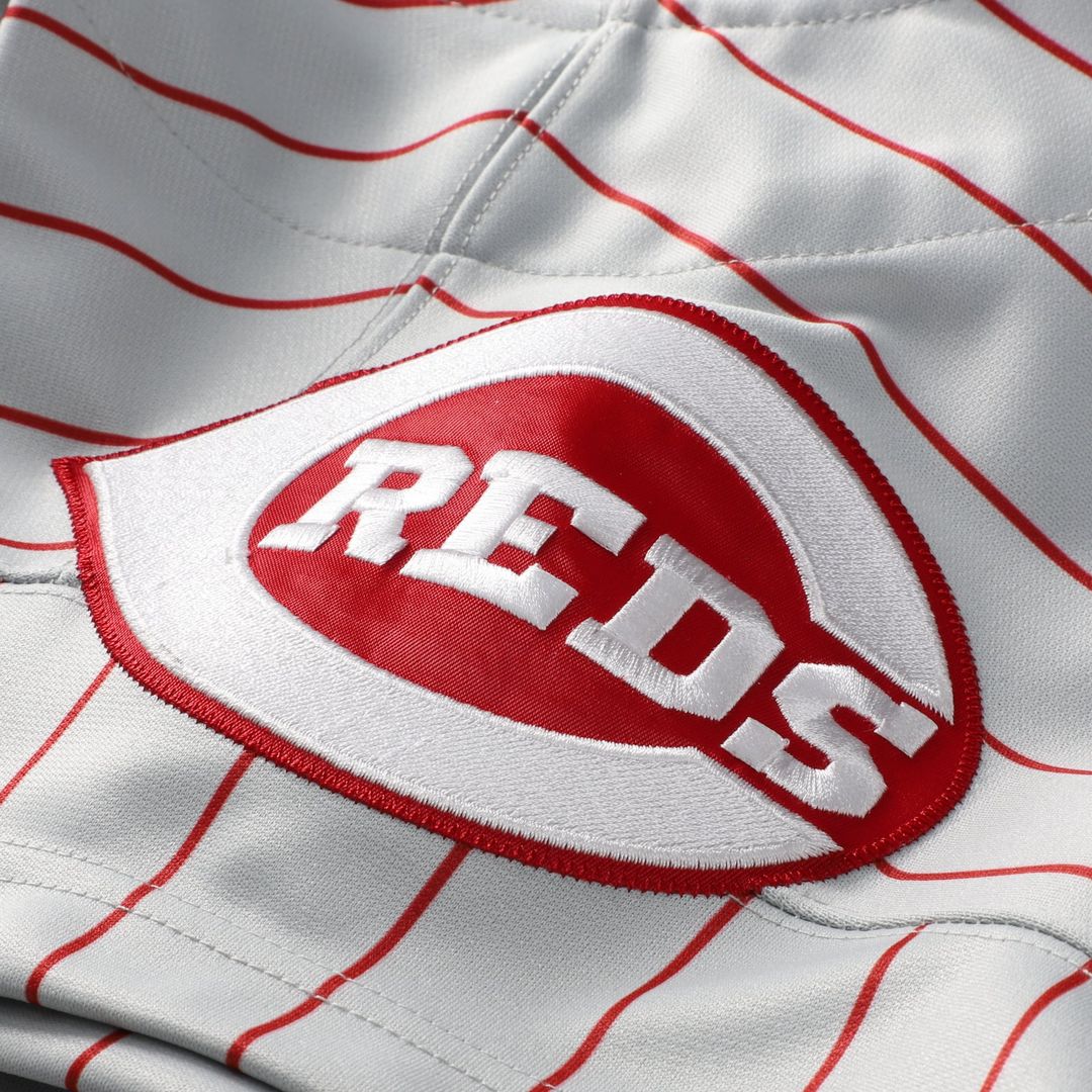 Cincinnati Reds Mitchell & Ness Gray Authentic MLB Jersey