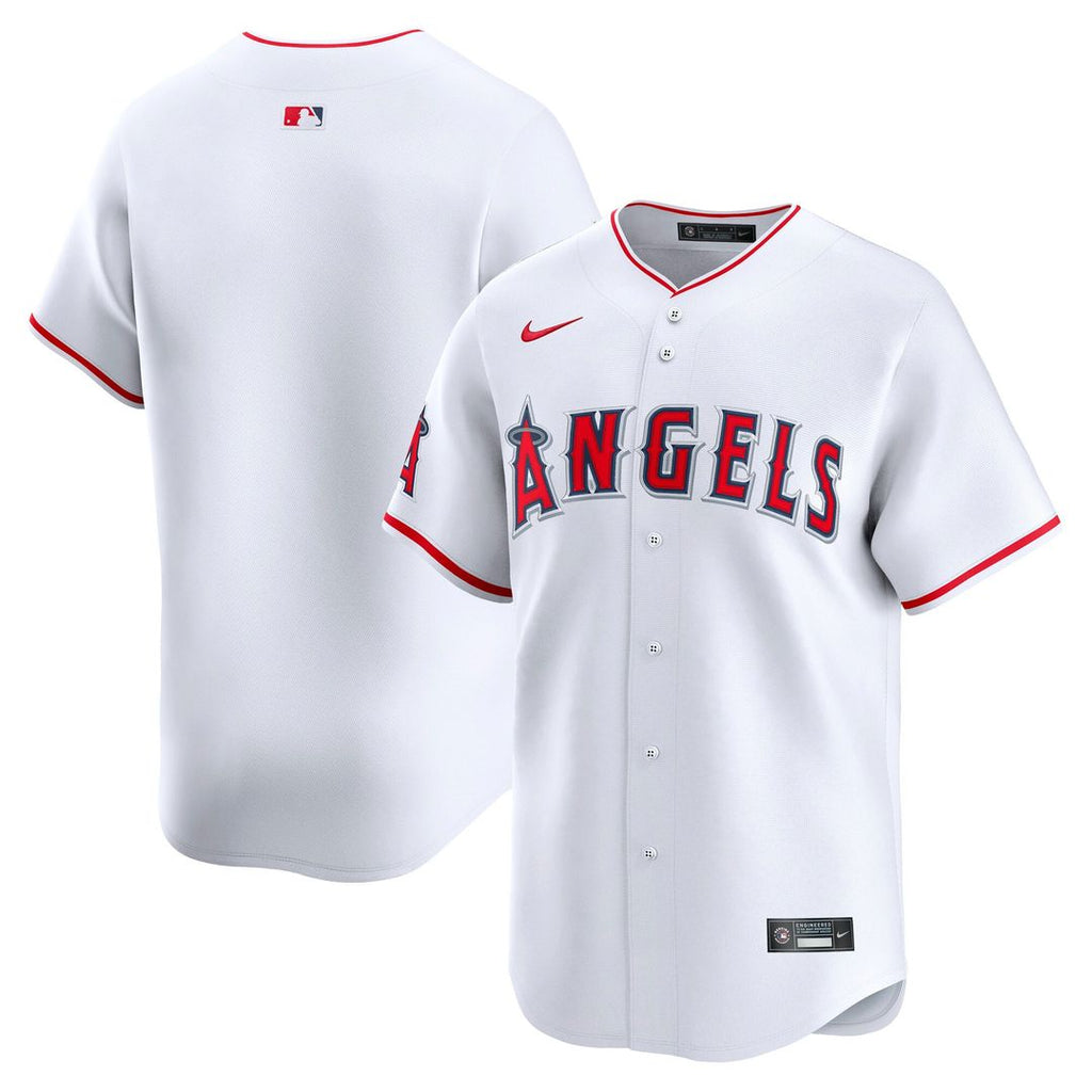 Los Angeles Angels Nike White Authentic MLB baseball jersey