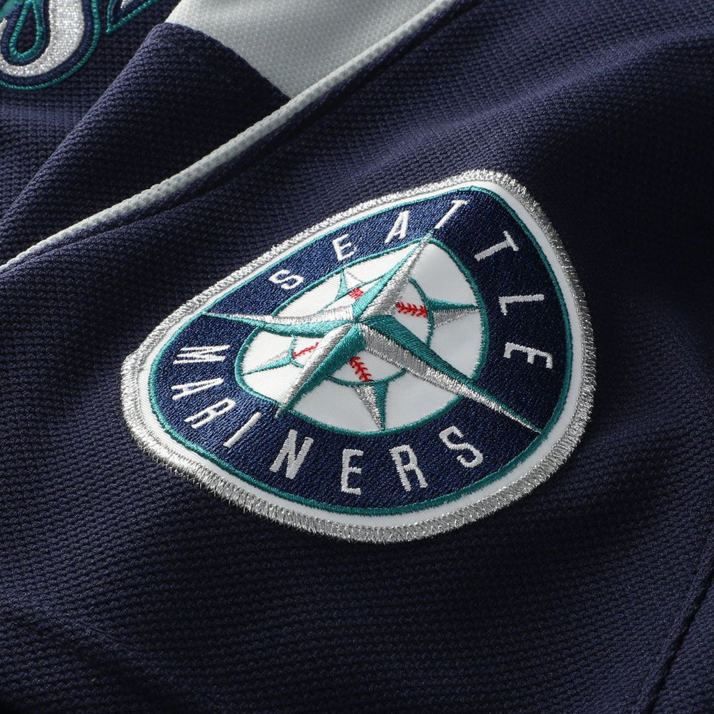 Seattle Mariners Mitchell & Ness Navy MLB Jersey