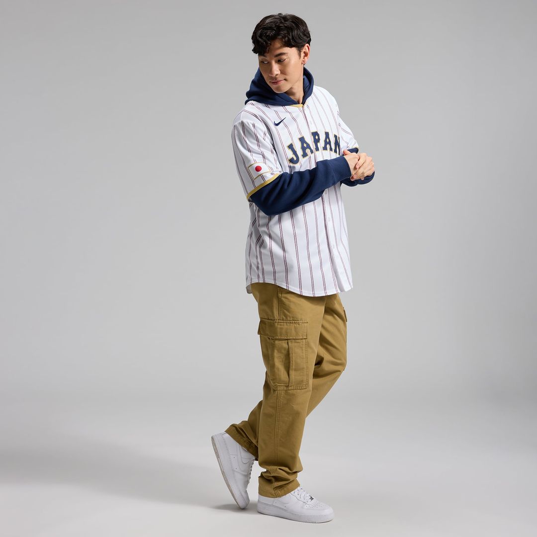 Japan Baseball Nike White MLB Jersey