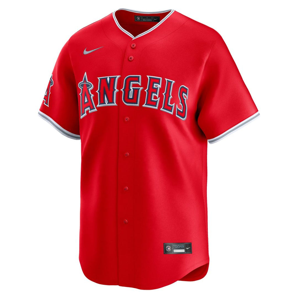 Los Angeles Angels Nike Red Authentic MLB Jersey