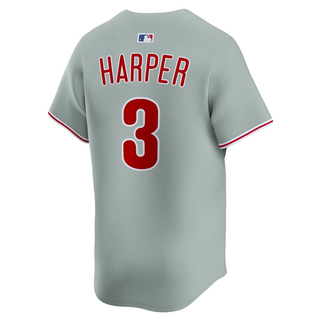 Philadelphia Phillies Nike Gray Authentic MLB Jersey