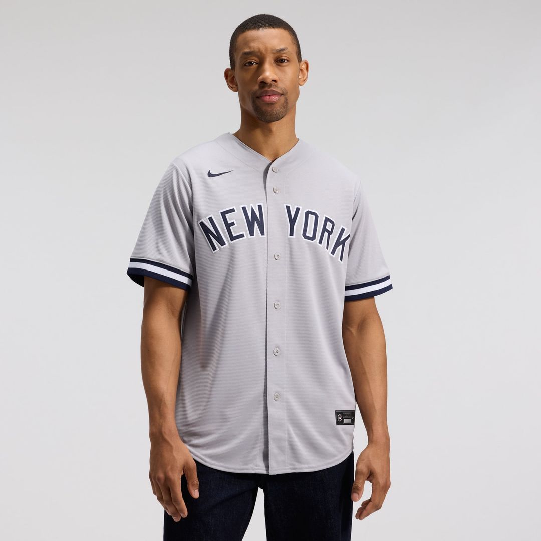 New York Yankees Nike Gray Replica MLB Jersey