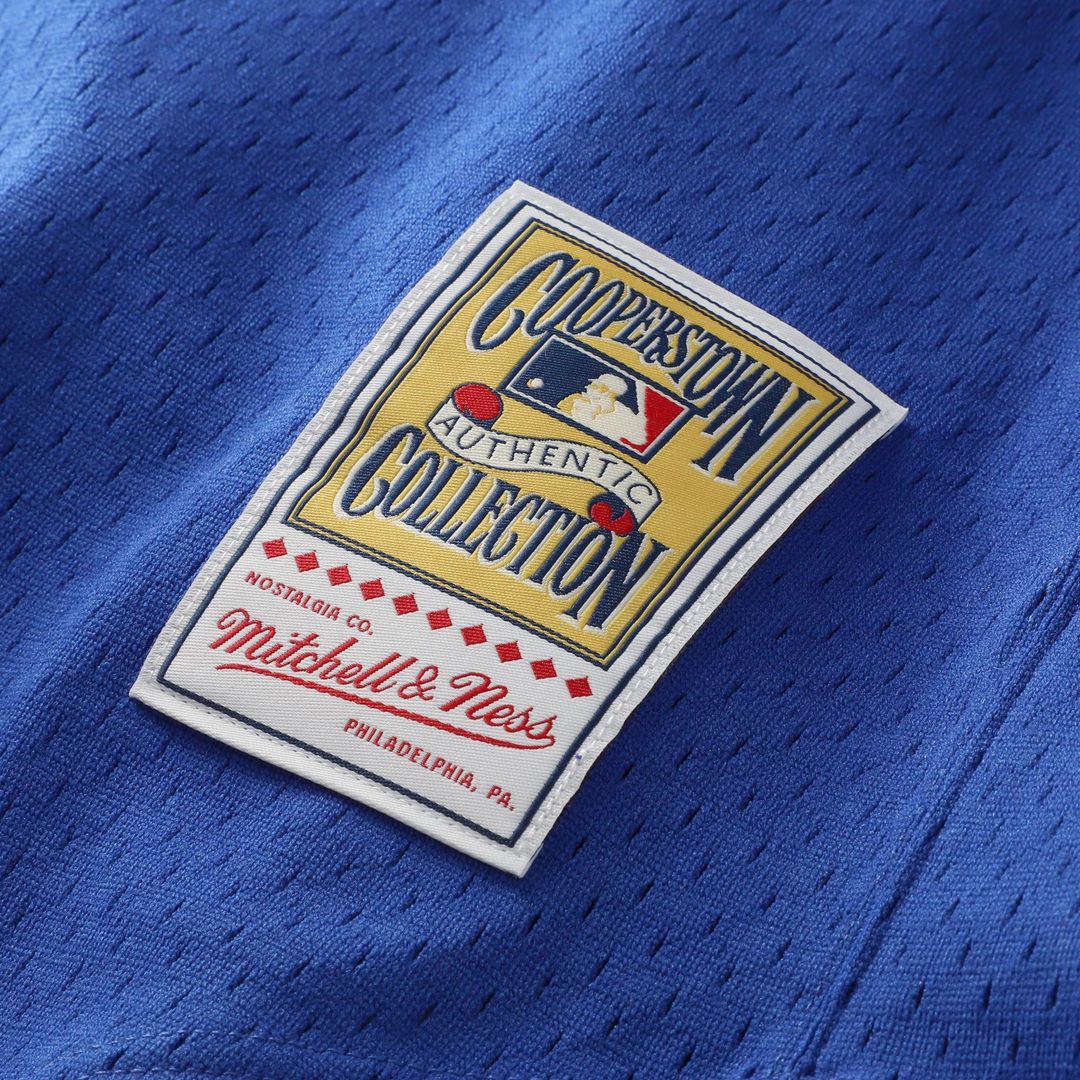 Texas Rangers Mitchell & Ness Royal Authentic MLB Jersey