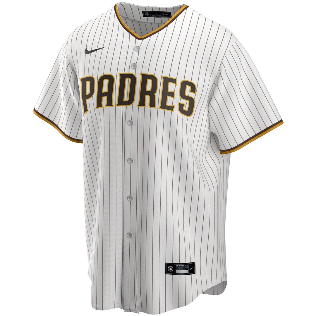 San Diego Padres Nike White Replica MLB Jersey