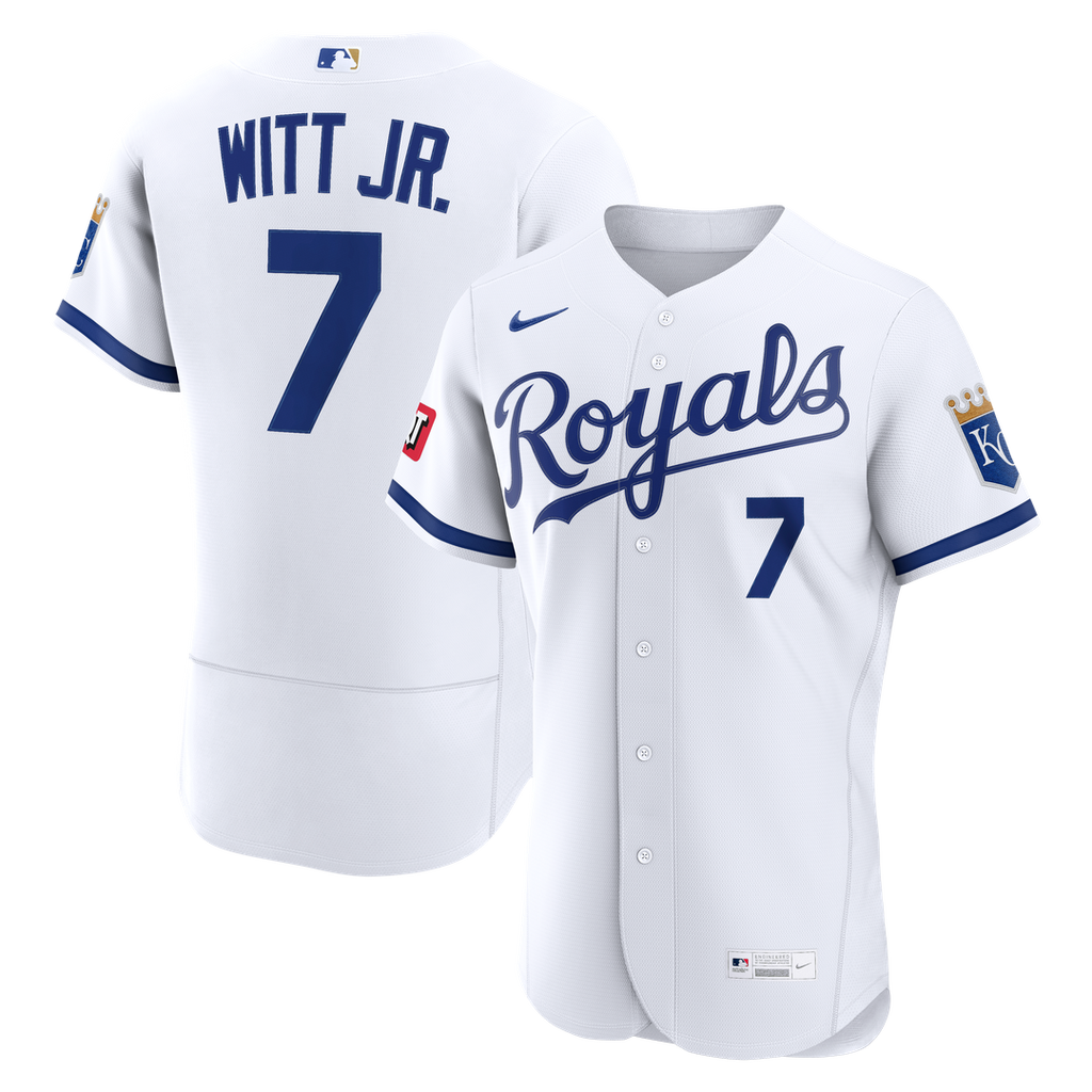 Kansas City Royals Nike White Authentic MLB Jersey