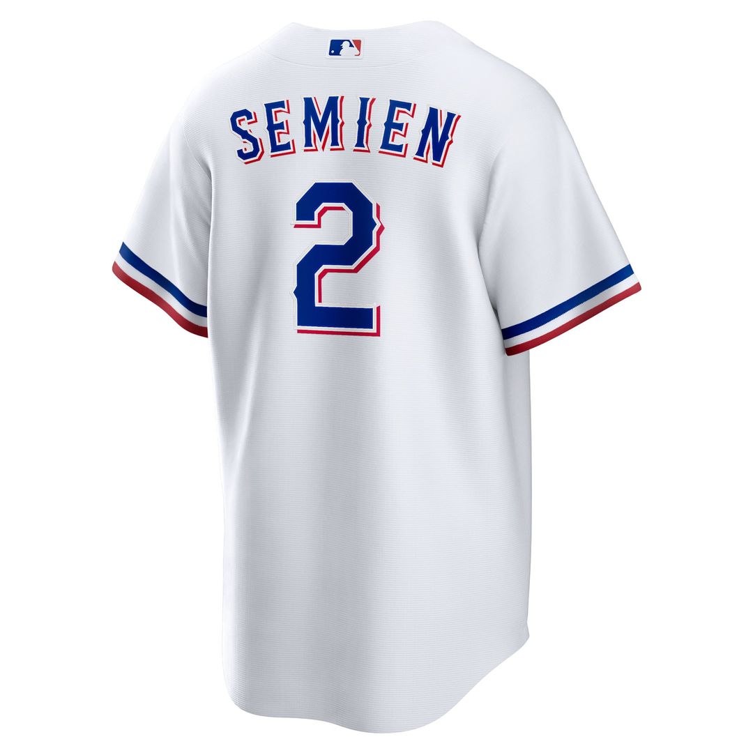 Texas Rangers Nike White Replica MLB Jersey