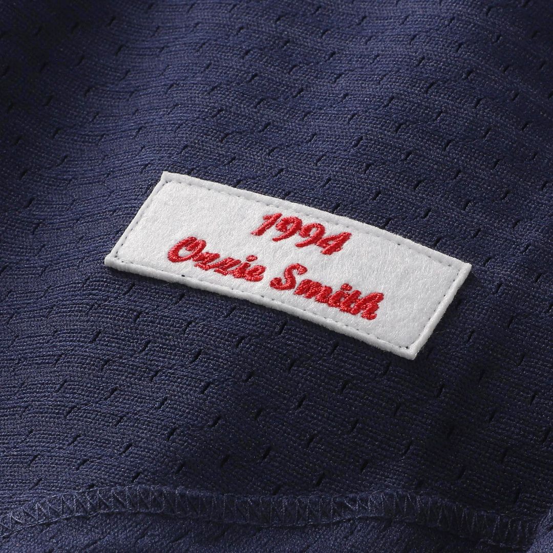 St. Louis Cardinals Mitchell & Ness Navy Authentic MLB Jersey