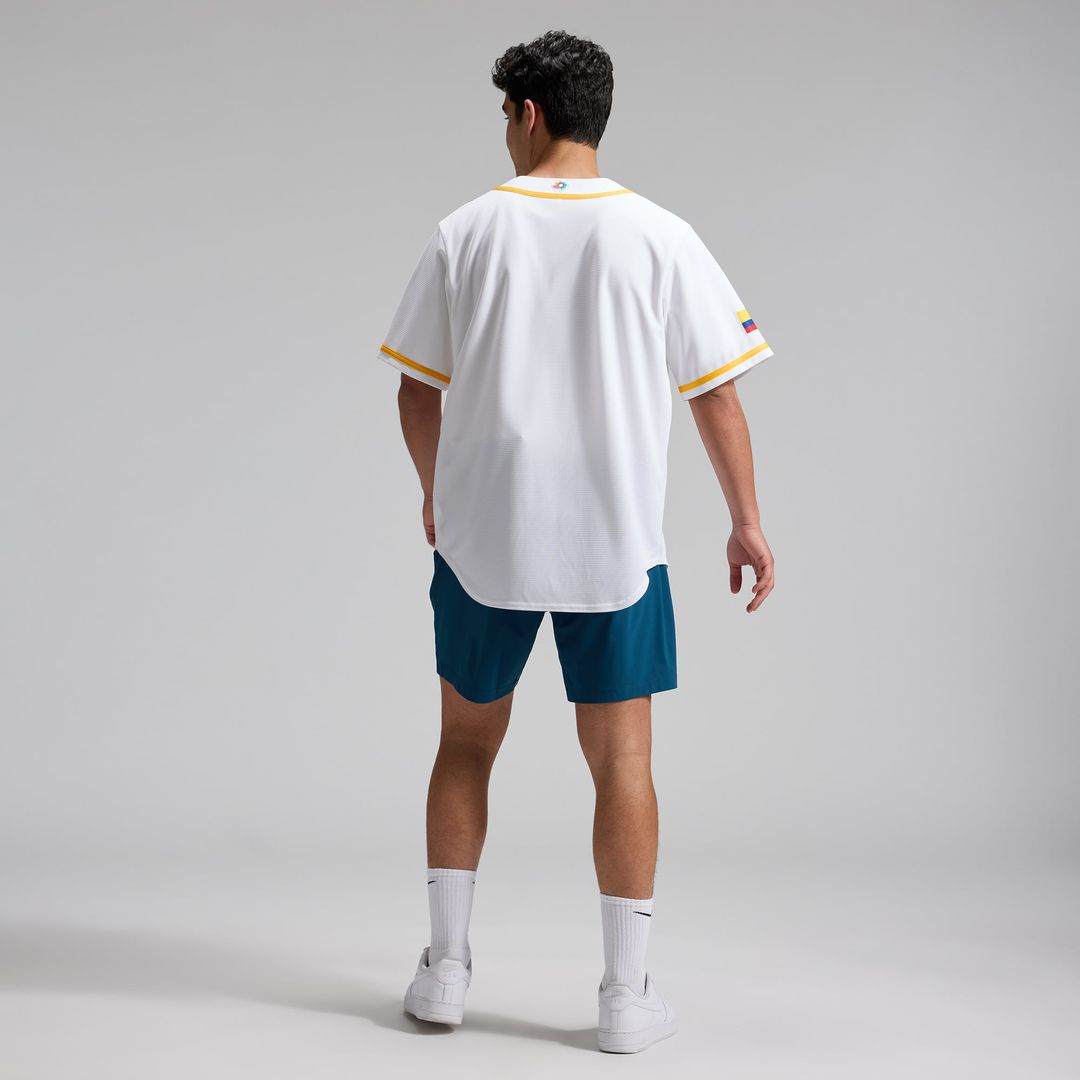 Colombia Baseball Nike White MLB Jersey