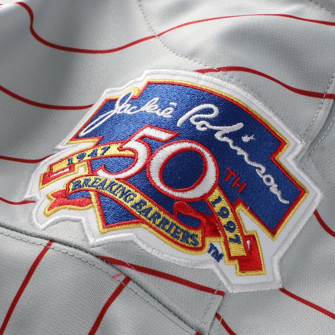 Cincinnati Reds Mitchell & Ness Gray Authentic MLB Jersey