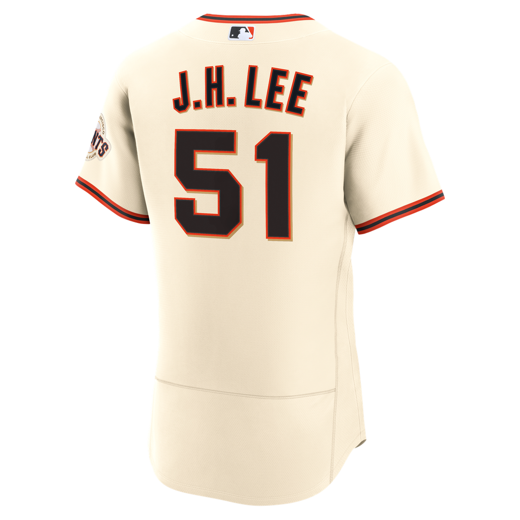 San Francisco Giants Nike Cream Authentic MLB Jersey