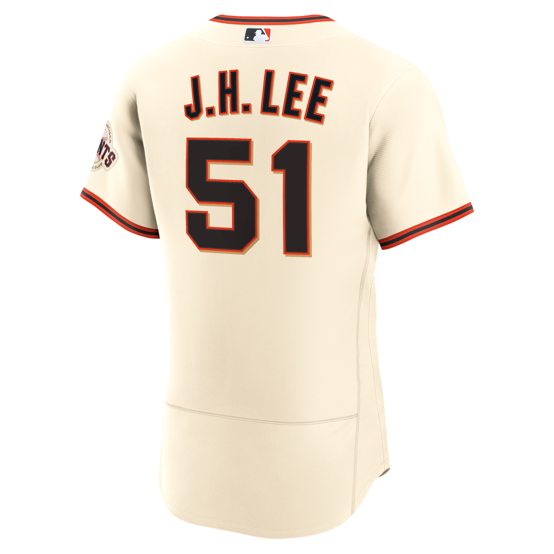San Francisco Giants Nike Cream Authentic MLB Jersey
