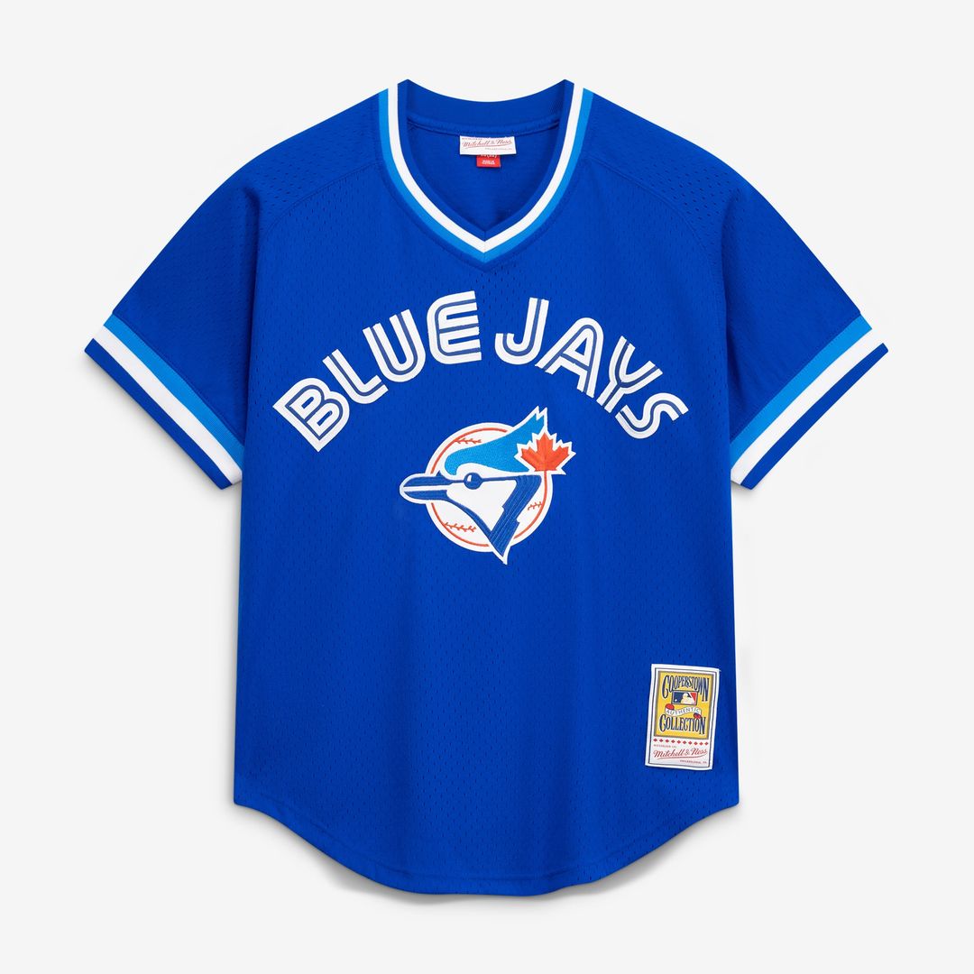 Toronto Blue Jays Mitchell & Ness Blue Authentic MLB Jersey