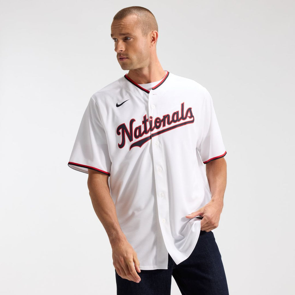 Washington Nationals Nike White Replica MLB Jersey