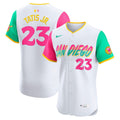 San Diego Padres Nike White Authentic MLB baseball jersey
