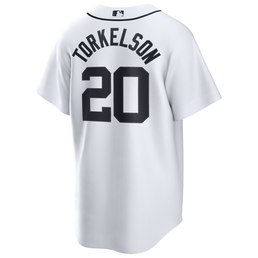 Detroit Tigers Nike White Replica MLB Jersey
