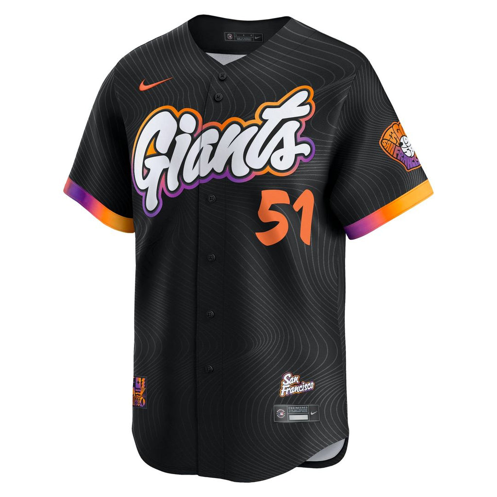 San Francisco Giants Nike Black MLB Jersey