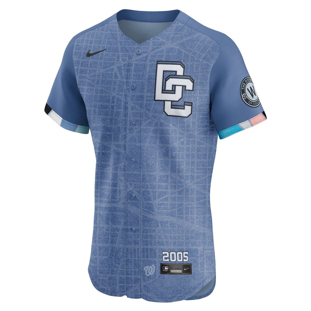 Washington Nationals Nike Blue MLB Jersey
