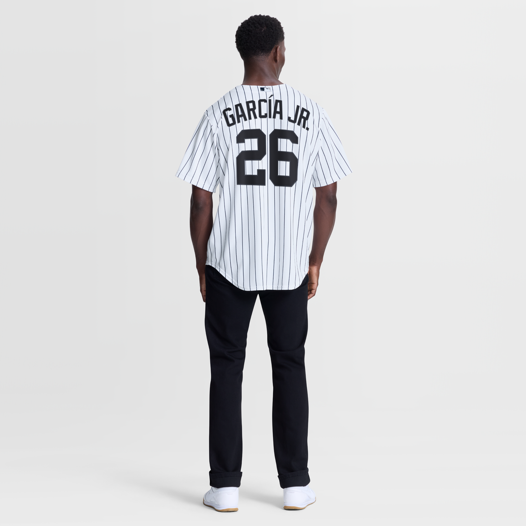 New York Yankees Nike White Replica MLB Jersey