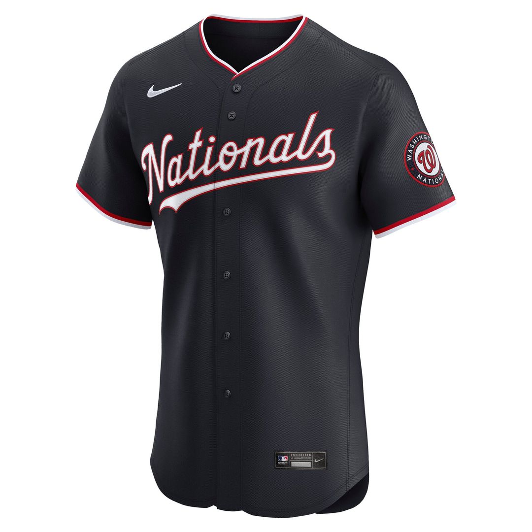 Washington Nationals Nike Navy Authentic MLB Jersey