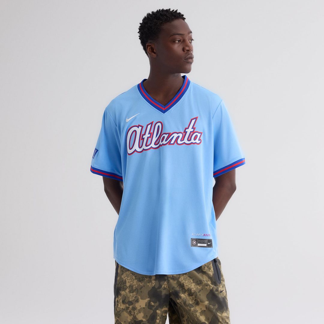 Atlanta Braves Nike Blue MLB Jersey