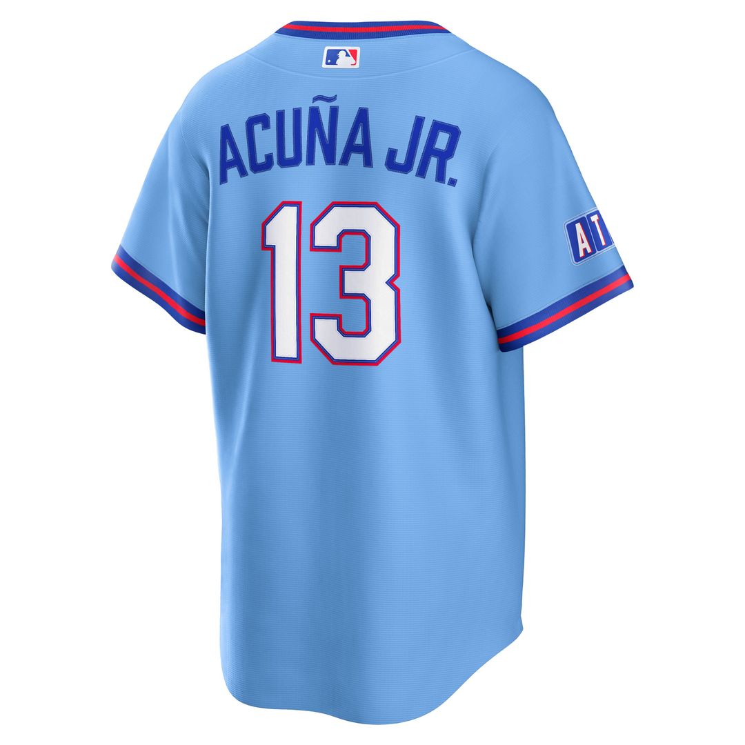 Atlanta Braves Nike Blue MLB Jersey