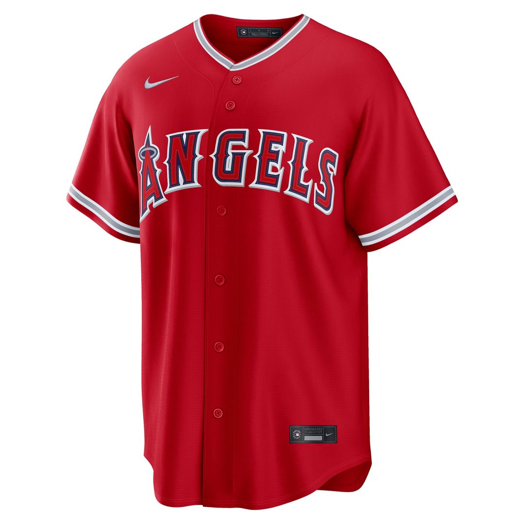 Los Angeles Angels Nike Red Replica MLB Jersey