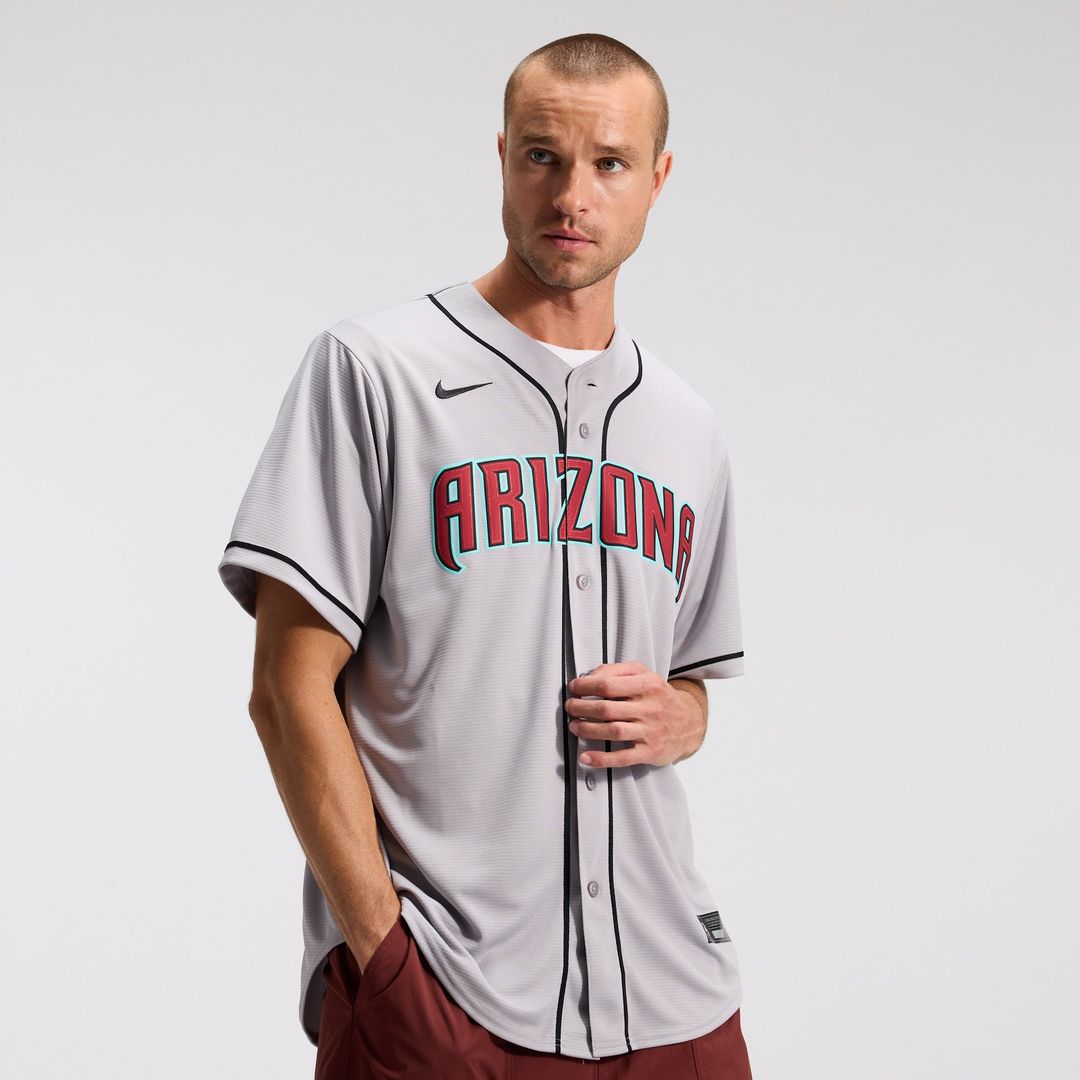 Arizona Diamondbacks Nike Gray Replica MLB Jersey